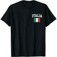 thumbnail image 1 of Italia Flag Italy Italian Italiano Family Men Women T-Shirt, 1 of 4