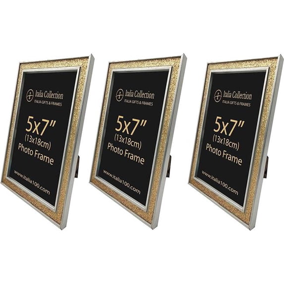 Italia Gifts & Frames 71066 1.8 x 1.5 cm Quality MDF Material Frame 5 x 7 in. Moulding - Pack of 3