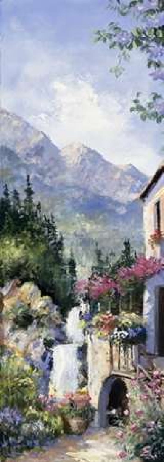 Italia I Canvas Art - Elise Layne (24 x 48)
