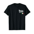 thumbnail image 1 of Italia Italian Flag Italy Italiano Family Heritage Men Women T-Shirt, 1 of 5