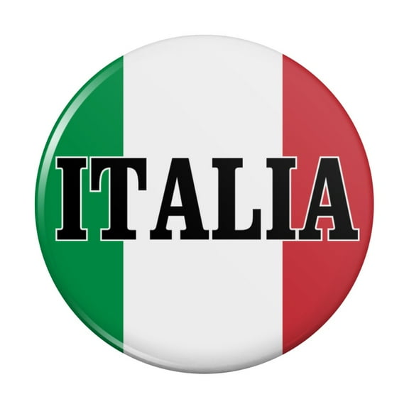 Italia Italy Italian Flag Kitchen Refrigerator Locker Button Magnet