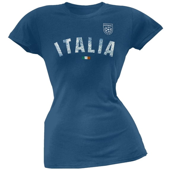 Italia Juniors Soccer T-Shirt - X-Large