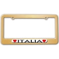 thumbnail image 1 of Italia Love with Hearts License Plate Frame, 1 of 1