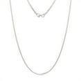 thumbnail image 1 of Italian 925 Sterling Silver 1.3mm Franco Chain Necklace (16-30 Inch) 16 Inch Chain Necklace for Women and Men, 1 of 2