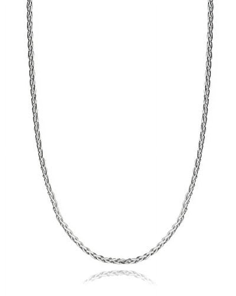 8mm diamond cut rope chain top