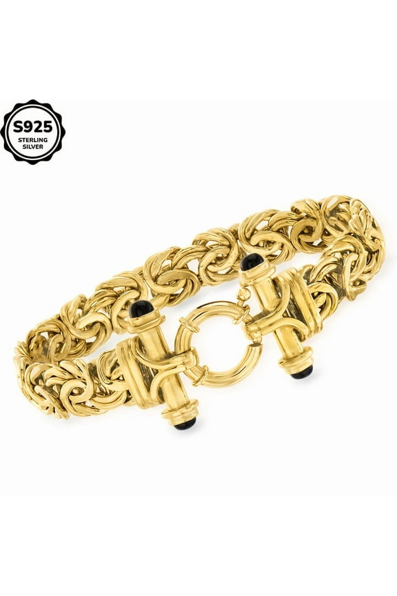 Italian 925 Sterling Silver Classic Byzantine Bracelet, Handmade, Designer Items High Quality, Bracelets for Women, Anniversary, Graduation Ceremony, Valentine's Day Halloween Thanksgiving Christmas