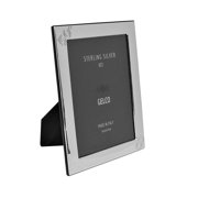 Italian 925 Sterling Silver Glossy 50TH Anniversary Picture Frame 6X8