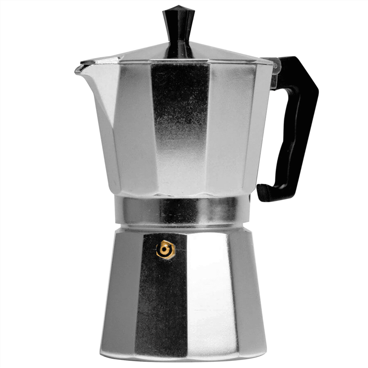 Italian Aluminum Moka Pot European Coffee Equipment Octagon Moka Coffee