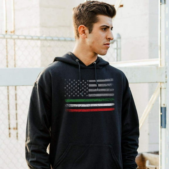 Italian-American Flag Hoodie