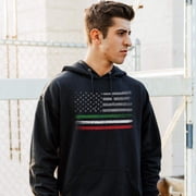 Italian-American Flag Hoodie