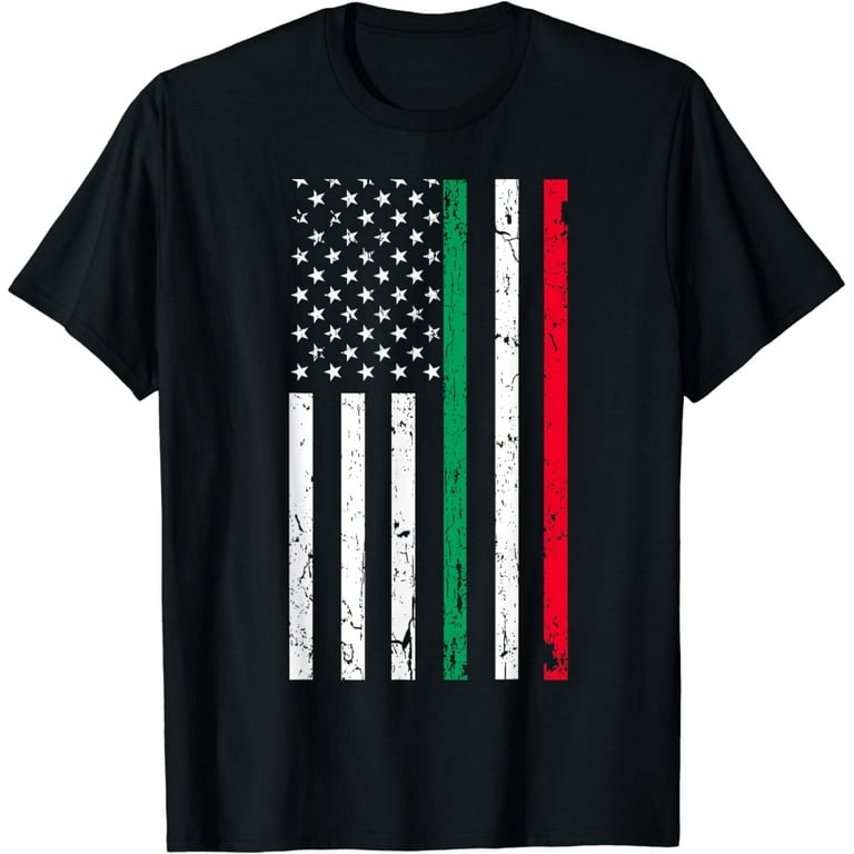 Italian American T Shirt Italian-American Flag 4th Of July Italian American T Shirt Italian-American Flag 4th Of July