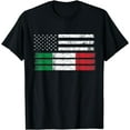 thumbnail image 1 of Italian American Flag - USA Italy Shirt, 1 of 4