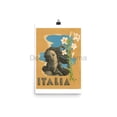 thumbnail image 1 of Italian Art - Travel in Italy, 1937. Unframed Vintage Travel Poster, 1 of 1