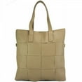 thumbnail image 1 of Italian Artisan 547-9133-DarkTaupe Womens Luxury Tote Leather Handbag, Dark Taupe, 1 of 1