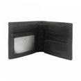 thumbnail image 1 of Italian Artisan  Alvaro Mens Handcrafted Vintage Leather Wallet, Black, 1 of 1