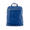 thumbnail image 1 of Italian Artisan 371-5017-ElectricBlue Chiara Womens Soft Calfskin Leather Handcrafted Backpack for Women, ElectricBlue - Large, 1 of 1