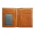 thumbnail image 1 of Italian Artisan  Lorenzo Handmade Leather Wallet, Tan - Small, 1 of 1