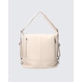 thumbnail image 1 of Italian Artisan 07135-Latte Womens Handcrafted Dollaro Leather Handbag Backpack, Latte - Medium, 1 of 1