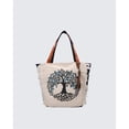 thumbnail image 1 of Italian Artisan Womens Handcrafted Shoulder and Tote Handbag in Genuine leather + Jeans and Canvas Made In Italy, 1 of 1