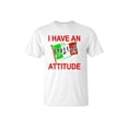 thumbnail image 1 of Italian Attitude Tee 2X-Large White, 1 of 1