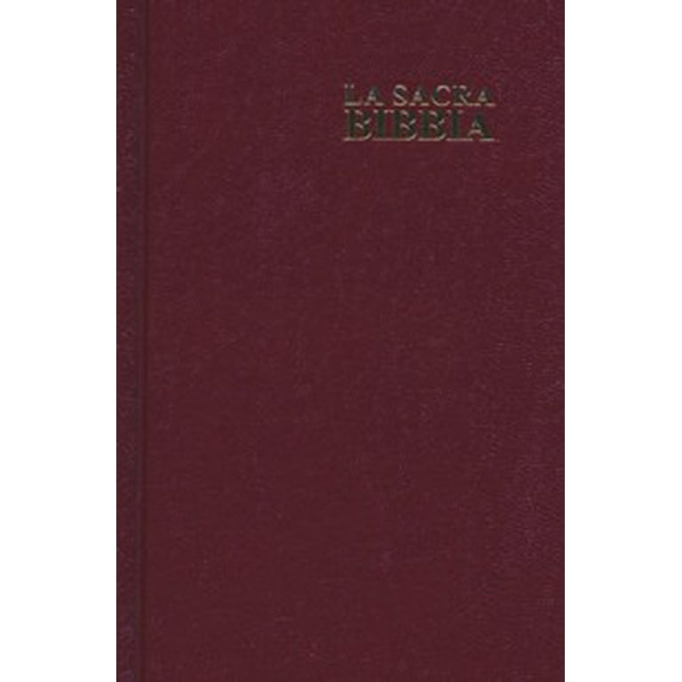 Italian Bible Nuova Diodati [Similar to NKJV],Ã‚Â Large Print