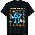 thumbnail image 1 of Italian Brainrot 67 Meme Funny Birthday Design Humor Graphic Unisex T-Shirt, up to Size 5XL, 1 of 2