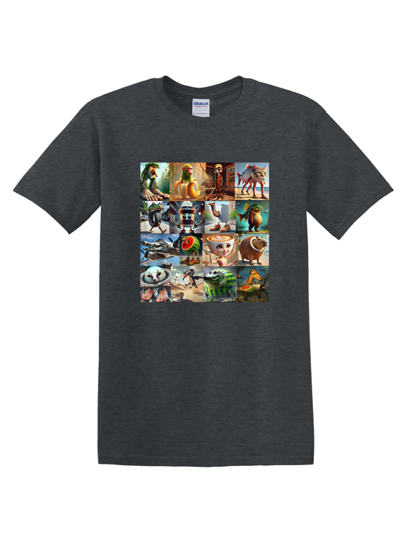 Italian Brainrot Classic Meme Graphic T-Shirt