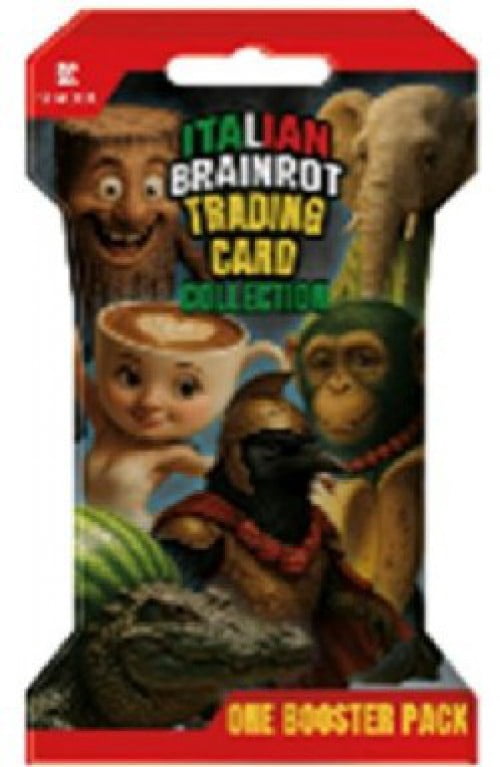Italian Brainrot Collection Trading Card Pack [RANDOM Cover Design on Pack]  - Walmart.com
