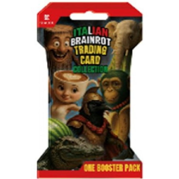 Italian Brainrot Collection Trading Card Pack [RANDOM Cover Design on Pack]