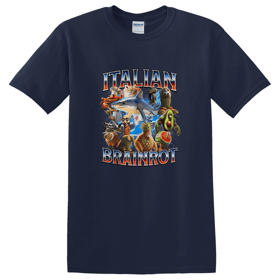 Italian Brainrot Graphic Men Women T-Shirt