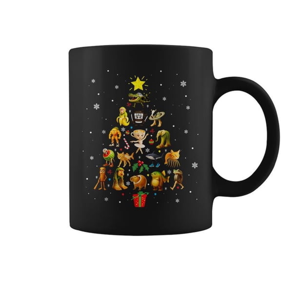 Italian Brainrot Meme Christmas Tree Brain Rot Xmas Holiday Coffee Mugs