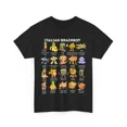 thumbnail image 1 of Italian Brainrot Meme Humor Retro Playful Aesthetic Trend Unisex T-Shirt, up to size 5XL, 1 of 2