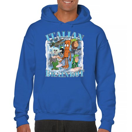 Italian Brainrot Meme Unisex Hoodie Funny Gen Z Alpha Internet Meme Vibe