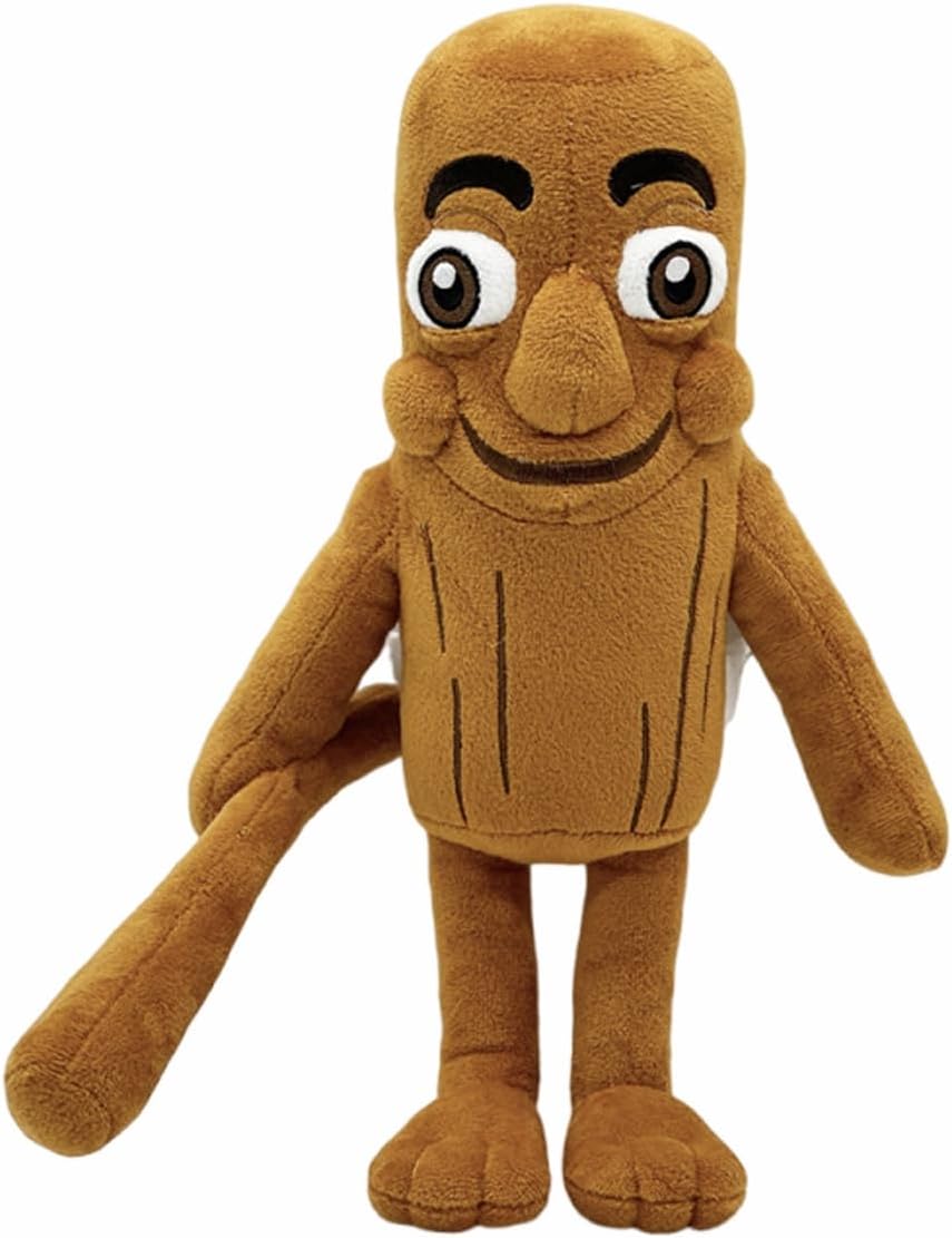 Peluche TungTungTungSahur Requin Chaussures - Jouet Drôle Italien Brainrot, Cadeau Déco Bureau