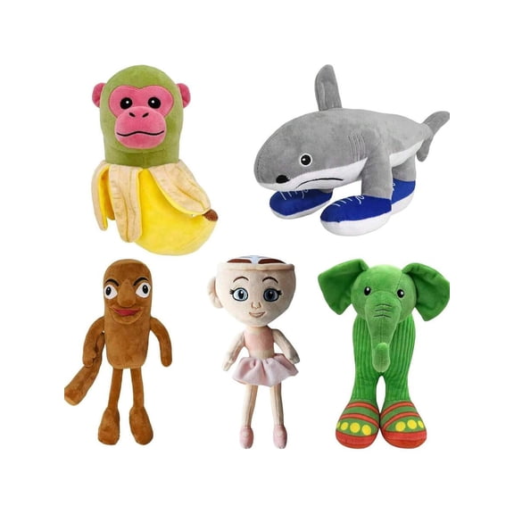 Italian Brainrot Plush,Tralalero Tralala And Tung Tung Tung Sahur Inspired Plush Toy,Soft Cute Stuffed Animals Toy Gifts For Kids And Adults.Great Gifts For Festivals(1pcs)