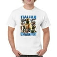 thumbnail image 1 of Italian Brainrot T-shirt Funny Gen Z Internet Meme Trend Men's Tee, 1 of 7