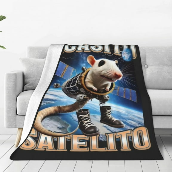 Italian Brainrot Throw Blanket Couch Bed Sofa Soft Lightweight Warm Cozy Flannel Fleece Bed Blanket For Kids Adults Gift Multiple Sizes Available 40"X30"