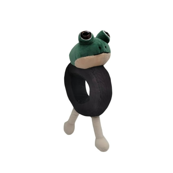 Italian Brainrot Tire Frog Stuffed Animals Ai Italian Animals Tralalero Tralala Tire Frog Italian Brainrot Plush Toy, Gentle Touch Plushie Ideal for Home Decorations