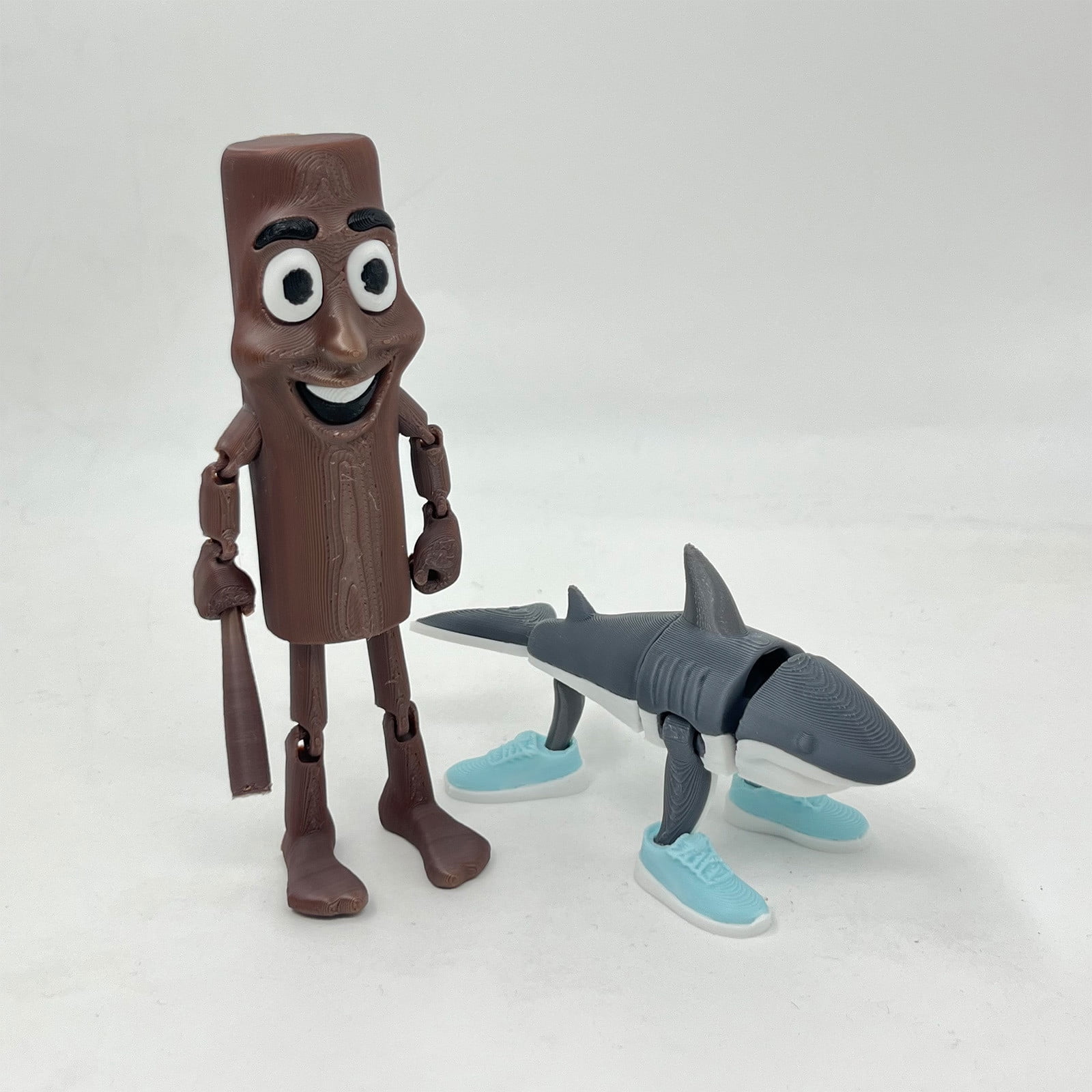 Figura Agarrini Lapalini – Personaje De Memes Italianos Brainrot, Impresión 3D En Bioplástico, 16 Cm, Decoración Friki Y Coleccionable