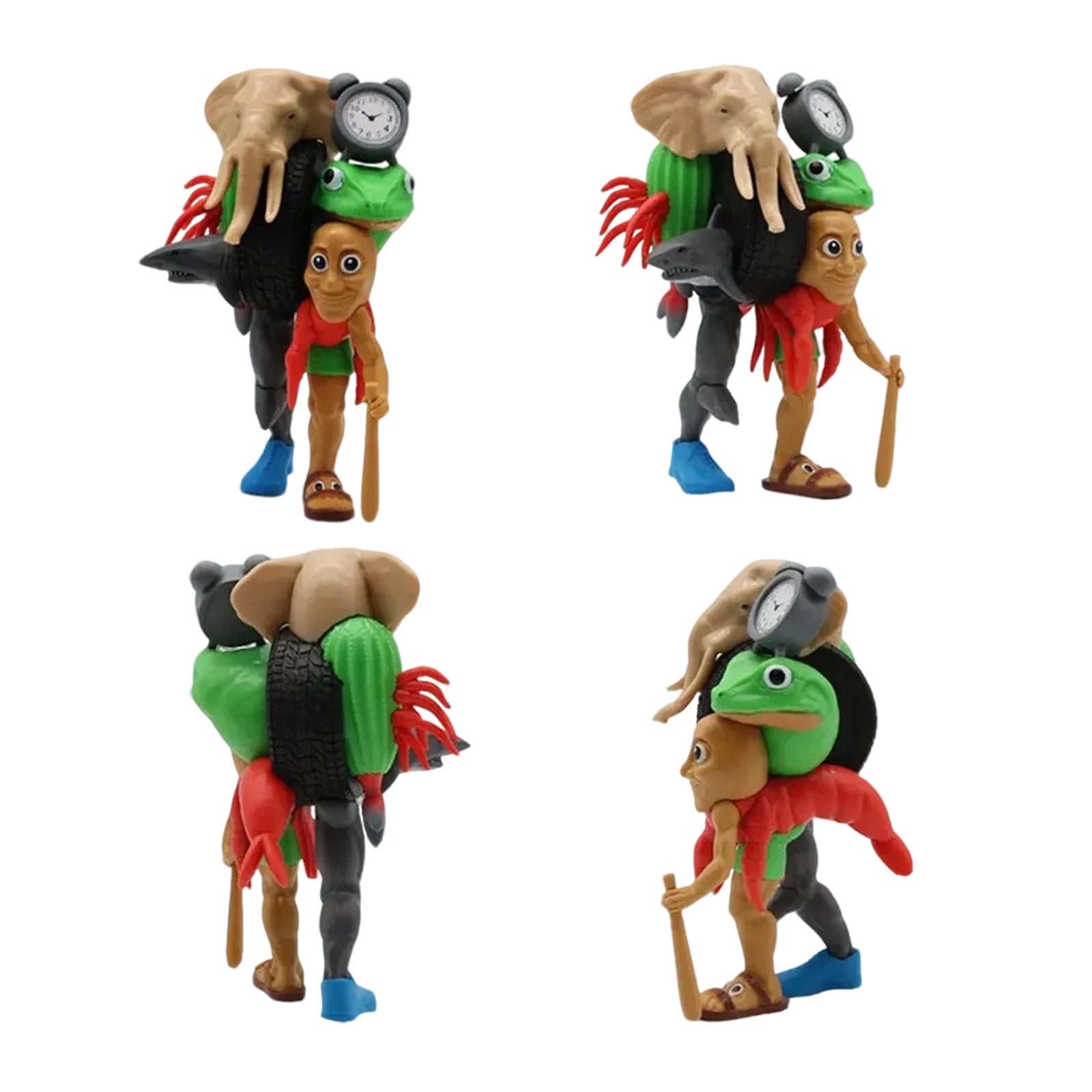 Italian Brainrot Figures,Tralalero Tralala Italian Brainrot