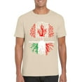 thumbnail image 1 of Italian Canada Tees Dual Citizen Heritage Patriot Pride T-Shirt, for men & women, up to size 5XL, 1 of 3