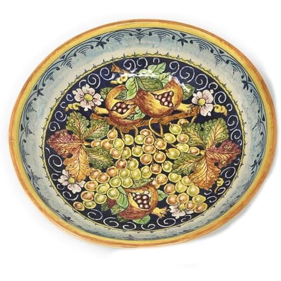 - Italian Ceramic Serving Bowl Centerpieces Art Pottery Dishware Made in Italy Tuscan 67.628 Ounces Capacity$$Home Decor, Kitchen, & Other