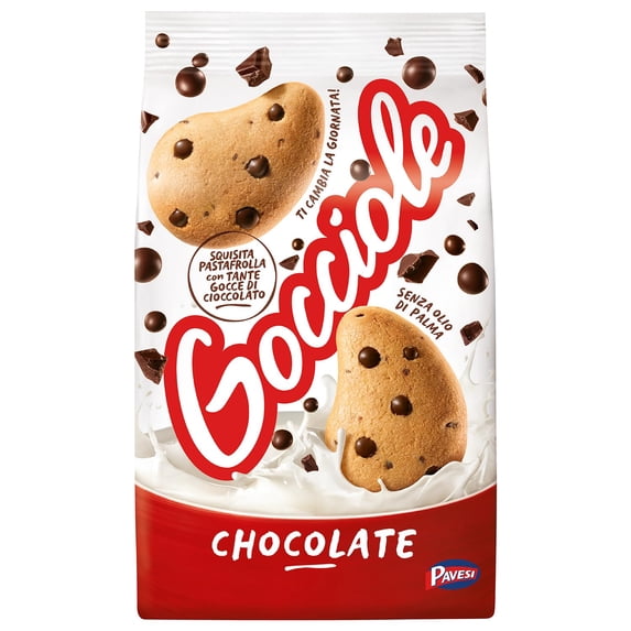 Italian Chocolate Chip Cookies Perfect Breakfast Or Snack Made Wit... Ndash Authentic 17.64Oz 500G