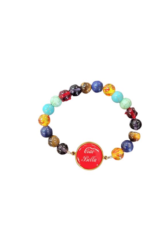 Italian Ciao Bella Stretch Chakra Bracelet