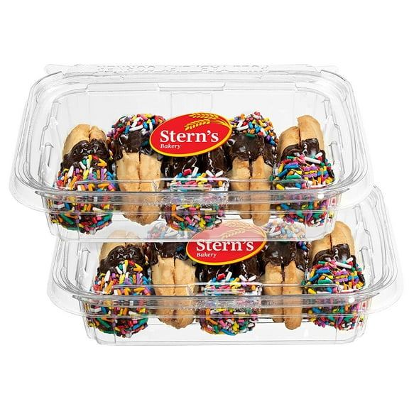 Italian Cookies | Fancy Bakery Cookies | Gourmet Cookies | Perfect for Birthdays, Holidays & all Occasions | Dairy & Nut Free | 13 oz Sterns Bakery [2 Pack] (Italian Sandwich Cookies)