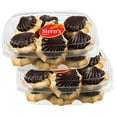 thumbnail image 1 of Italian Cookies | Fancy Gourmet Fudge Bakery Cookies | Perfect for all Occasions | Approx 7 or 8 Cookies per Container | Dairy & Nut Free | 14 oz Stern’s Bakery [2 Pack] (Italian Fudge Cookies), 1 of 5