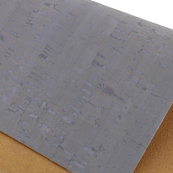 Italian Cork Fabric, Continuous Sheet, Row Pattern, Pearl