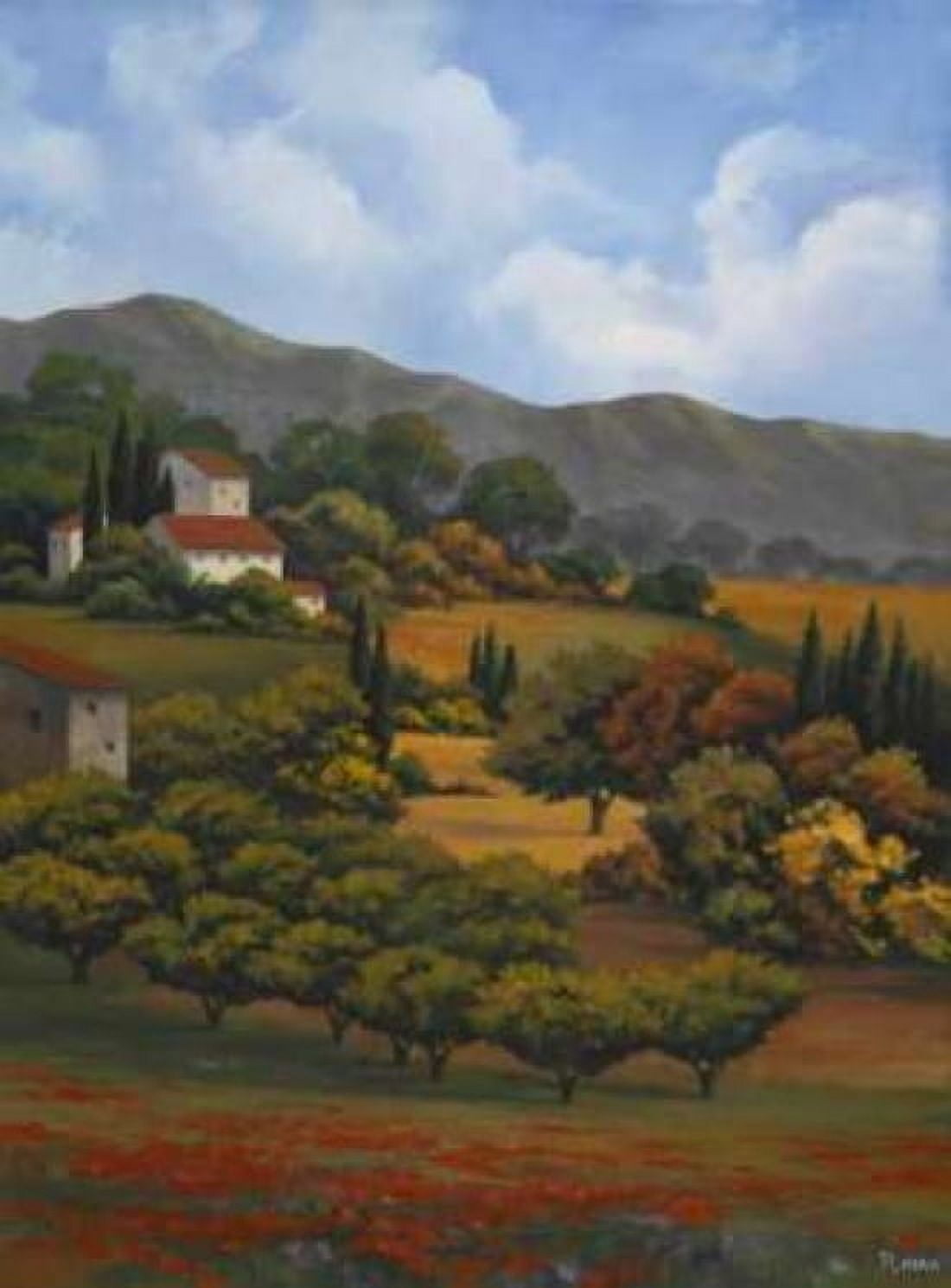 Italian Countryside I Canvas Art - Vivien Rhyan (18 x 24)
