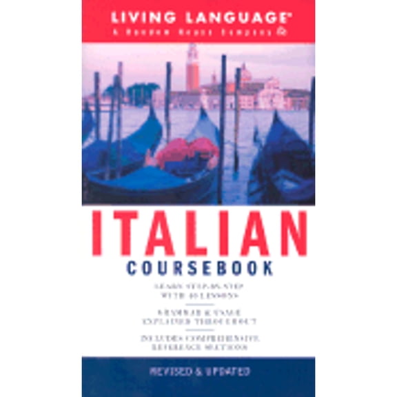 Italian Coursebook: Basic-Intermediate (Paperback) by Living Language (Creator)