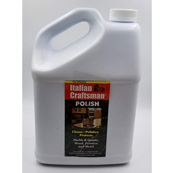 Italian Craftsman Polish Multi-Surface Granite & Marble Polish, 1 Gallon (Scent Free)